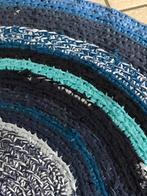 La planète bleue tapis Upcycling t-shirt laine