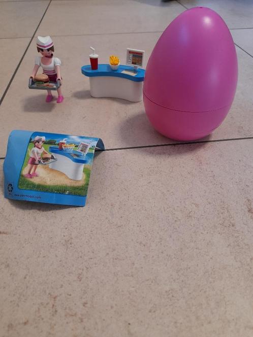 PLAYMOBIL Dienster met kassa - 70084, Kinderen en Baby's, Speelgoed | Playmobil, Zo goed als nieuw, Complete set, Ophalen of Verzenden
