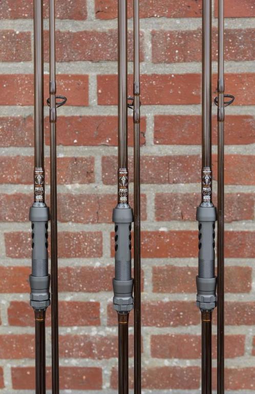 3x Poeli’s Rods Requiem 12ft, Watersport en Boten, Hengelsport | Karpervissen, Gebruikt, Werphengel, Ophalen