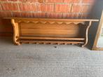 Houten schap/kapstok, Huis en Inrichting, Woonaccessoires | Kapstokken, Ophalen, Wandkapstok