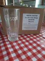 Cristal bierglazen 0,33 l, Verzamelen, Ophalen, Nieuw, Bierglas