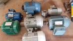 Lot van Elektromotoren (220-380v - 0.15kw tot 0.75kw), Doe-het-zelf en Bouw, Ophalen, Gebruikt