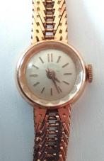 Montre en or 18 carats, Handtassen en Accessoires, Horloges | Antiek, Ophalen, Goud, Polshorloge, Met bandje