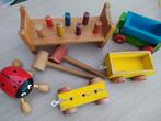 Lot houten speelgoed