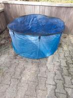 Opvouwbare quarantainebak, Ophalen