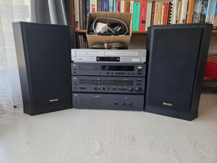 Stereo installatie NAD, TV, Hi-fi & Vidéo, Chaîne Hi-fi, Utilisé, Lecteur CD, Lecteur DVD, Tuner ou Radio, Haut-parleurs, Autres marques