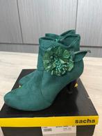 Bateaux verts avec des fleurs, Vêtements | Femmes, Chaussures, Enlèvement ou Envoi, Vert, Boots et Botinnes, Porté