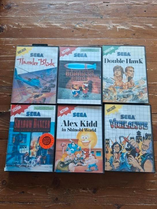 sega master system games, Games en Spelcomputers, Games | Sega, Gebruikt, Master System, Ophalen of Verzenden