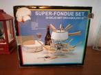 Super-Fondue set 28-delig met draaimolentje, Enlèvement, Utilisé, Brûleur, Service à fondue