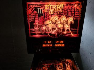 Fire flipperkast beschikbaar voor biedingen