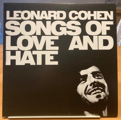 33T: Leonard Cohen - Songs Of Love And Hate (2009 Near Mint), Cd's en Dvd's, Vinyl | Rock, Zo goed als nieuw, Singer-songwriter