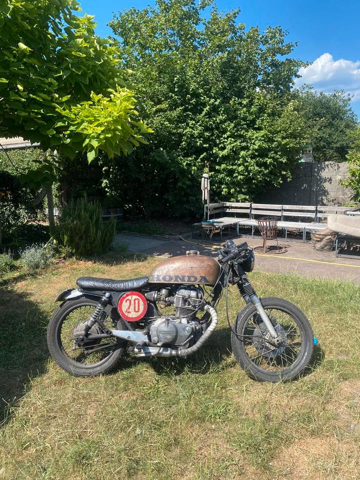 Unieke Brat/ cafe racer Honda Cb400n, Motoren, Motoren | Honda, Particulier, Overig, 12 t/m 35 kW, 2 cilinders, Ophalen