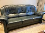 Lederen salon 3-zit en 2-zit, Ophalen, Gebruikt, Leer