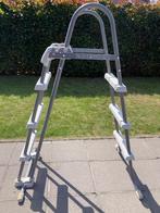 Zwembad ladder 107cm gebruikt, Tuin en Terras, Ophalen, Gebruikt, Ladder