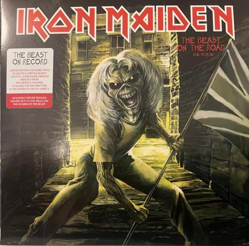 Iron Maiden – The Beast On The Road UK Tour, Cd's en Dvd's, Vinyl | Hardrock en Metal, Nieuw in verpakking, Ophalen of Verzenden