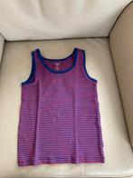 Blauw/rood gestreept onderhemdje zonder mouwen, Woody, 116,, Enfants & Bébés, Vêtements enfant | Taille 116, Garçon, Enlèvement ou Envoi