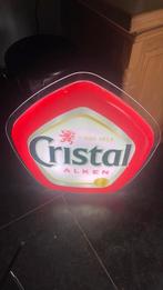 Cristal Alken werkende vintage lichtreclame, Verzamelen, Ophalen, Gebruikt