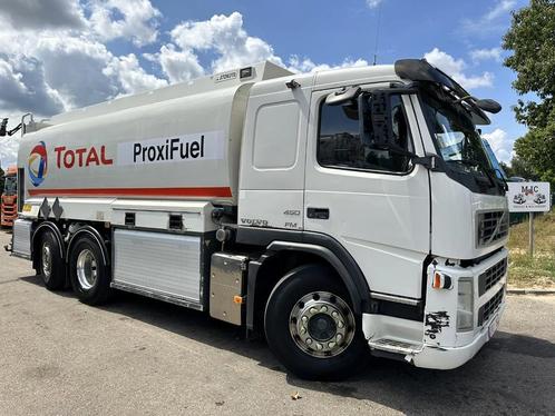 Volvo FM 450 6x2 19.000L - 5 COMP. FUEL TANKER / CITERNE - L, Auto's, Vrachtwagens, Bedrijf, ABS, Elektrische ramen, Lichtmetalen velgen