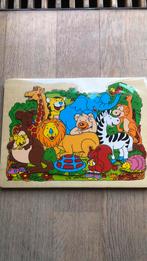 Houten dieren puzzel, Ophalen of Verzenden, Zo goed als nieuw