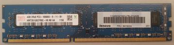 4GB DDR3 RAM geheugen voor desktop, Informatique & Logiciels, Enlèvement ou Envoi, DDR3, Utilisé, Desktop