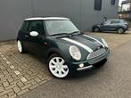 Mini cooper 1.6benzine A/C opendak blanno gekeurd vvk !!, Auto's, Zwart, USB, Particulier, Cooper