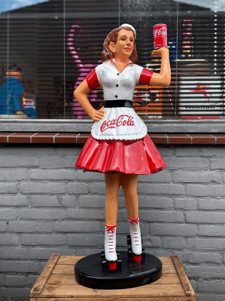 Groot Coca Cola reclame beeld, Verzamelen, Merken en Reclamevoorwerpen, Zo goed als nieuw, Reclamebord, Ophalen
