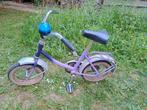 Fiets vintage kinderfiets 12 inch paars Bulldog, Fietsen en Brommers, Ophalen