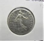 Zilveren munt Frankrijk 50 centimes 1919, Frankrijk, Zilver, Ophalen of Verzenden, Losse munt