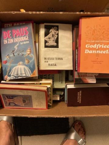 Doos met boeken als nieuw voor 10 euro  beschikbaar voor biedingen