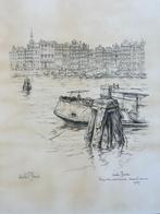 Prent Anton Pieck Gesigneerd!, Antiek en Kunst, Kunst | Tekeningen en Fotografie, Ophalen of Verzenden