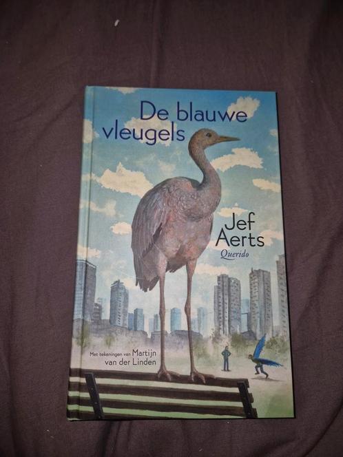 Jef Aerts - De blauwe vleugels, Boeken, Kinderboeken | Jeugd | 10 tot 12 jaar, Zo goed als nieuw, Ophalen of Verzenden