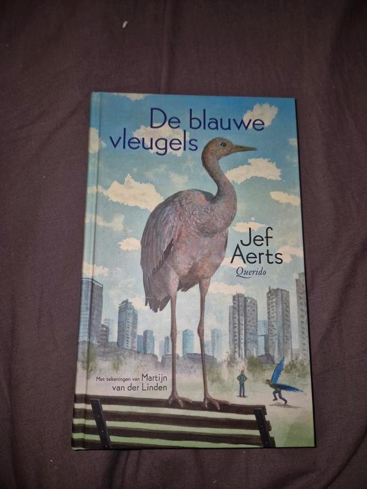 Jef Aerts - De blauwe vleugels, Boeken, Kinderboeken | Jeugd | 10 tot 12 jaar, Zo goed als nieuw, Ophalen of Verzenden