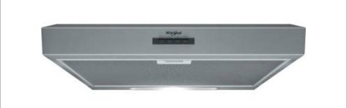 Dampkap whirlpool 90cm AKR 934, Elektronische apparatuur, Afzuigkappen, Zo goed als nieuw, Inbouw, Onderbouw afzuigkap, 400 tot 600 m³ per uur