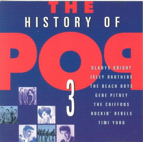 CD * THE HISTORY OF POP MUSIC - Vol. 3, CD & DVD, CD | Pop, Comme neuf, 1960 à 1980, Enlèvement ou Envoi