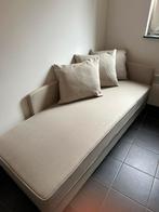 ZETEL/-BED met opbergruimte - MAISONS DU MONDE, Huis en Inrichting, Slaapkamer | Slaapbanken, Ophalen, Gebruikt, Beige