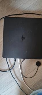 Ps 4 slim +  internet kabel + tv + 2 controles, Enlèvement, Comme neuf