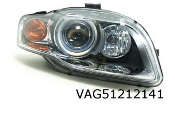 Audi A4 (1/05-4/08) Koplamp Rechts (HID / D1S / oranje knipp beschikbaar voor biedingen
