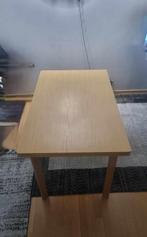 Inklapbare tafel, Huis en Inrichting, Tafels | Eettafels, 150 tot 200 cm, Rechthoekig, Vier personen, Zo goed als nieuw