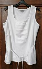 Witte top met sierlijk inzetstuk van JBC, maat L, Enlèvement ou Envoi, Comme neuf, Taille 42/44 (L)
