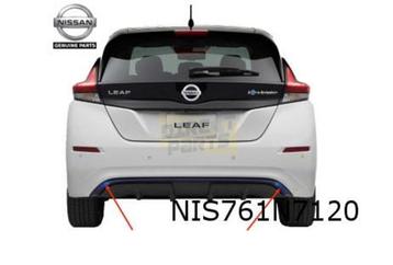Nissan Leaf (1/18-) achterbumper Sierlijst (Blauw) Origineel beschikbaar voor biedingen