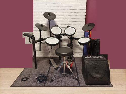 Roland TD-1DMK V-drum (elektronisch) met accessoires, Muziek en Instrumenten, Drumstellen en Slagwerk, Zo goed als nieuw, Roland