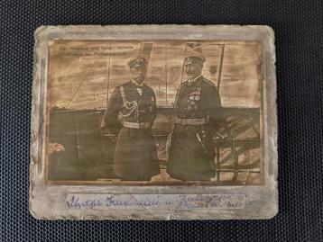 Foto van de laatste Russische tsaar Nicolaas II en keizer Wi beschikbaar voor biedingen