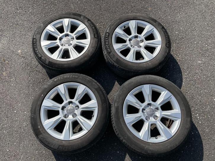Audi a4 allroad wielset, Auto-onderdelen, Banden en Velgen, Banden en Velgen, Zomerbanden, 17 inch, 225 mm, Personenwagen, Gebruikt