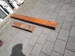 Massief EIKEN BALKEN, Doe-het-zelf en Bouw, Hout en Planken, Ophalen, Gebruikt, Minder dan 25 mm, Eiken