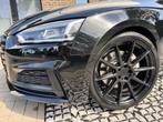 AUDI A5 2.0 TFSI S-line 252pk | topstaat | 20 inch | quattro, Auto's, Audi, Euro 6, Zwart, Leder, Bedrijf