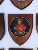 8 retro schildjes jaren 60-70 zie foto's, Enlèvement ou Envoi