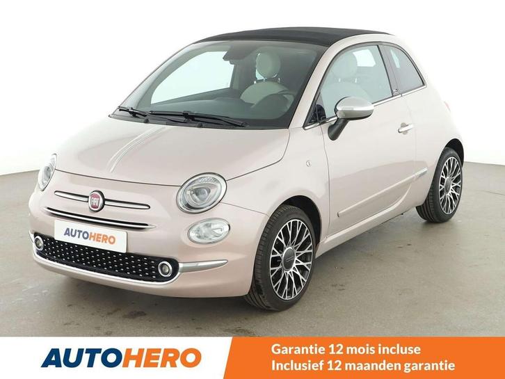 Fiat 500C 1.2 Star (bj 2020, automaat), Auto's, Fiat, Te koop, 500C, ABS, Airbags, Airconditioning, Bluetooth, Boordcomputer, Centrale vergrendeling