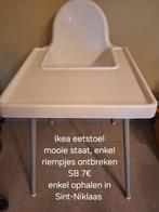 Ikea eetstoel, Kinderen en Baby's, Kinderstoelen, Ophalen, Zo goed als nieuw, Overige typen, Afneembaar eetblad