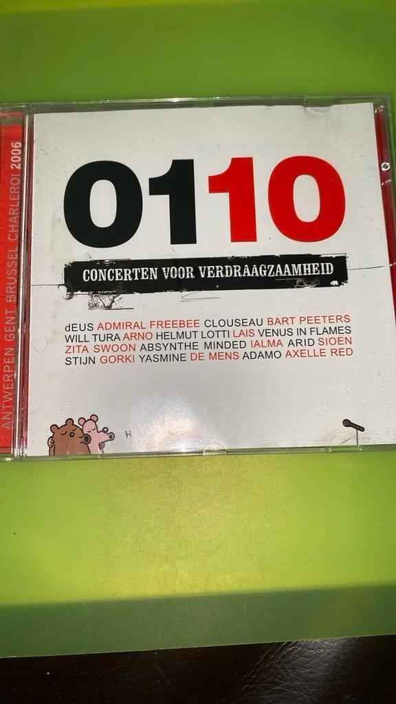ALS NIEUW CD 0110/CONCERTEN VOOR VERDRAAGZAAMHEID !, Cd's en Dvd's, Cd's | Verzamelalbums, Zo goed als nieuw, Ophalen of Verzenden
