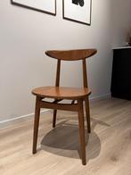 Walnoot houten stoelen - merk: Grab a chair (prijs per stuk), Huis en Inrichting, Stoelen, Ophalen, Gebruikt, Bruin, Vijf, Zes of meer stoelen